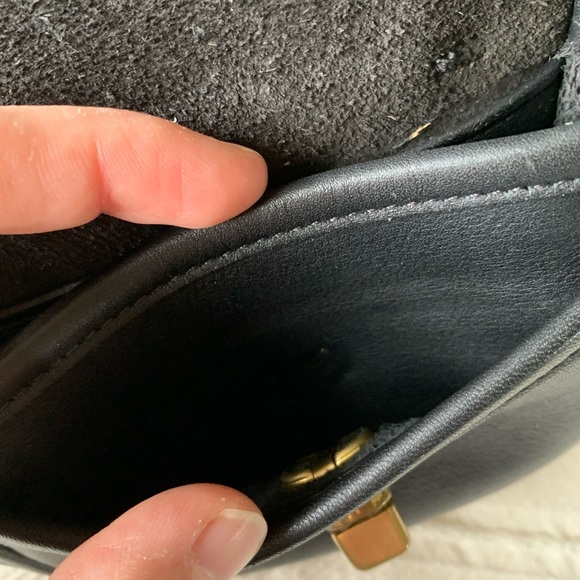 Coach Vintage USA Mini Convertible Belt Bag, Black Leather - Picture 11 of 13